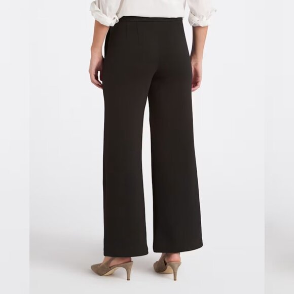 NWT KUT FROM THE KLOTH meg ponti high rise wide leg trouser pants (sz14) - Picture 2 of 7